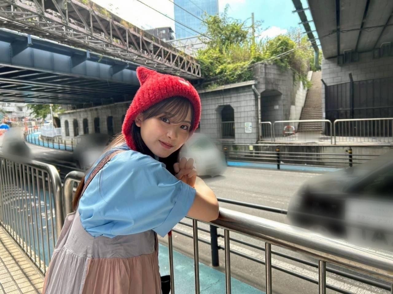 遠藤理子「少し眩しそう☺︎ この日は優ちゃんのおかげでとってもいい天気になりまし