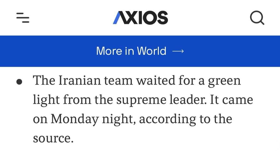 据伊朗塔斯尼姆通讯社报道，伊朗决定不参加在伊斯兰堡与美国举行的第二轮谈判，这一决