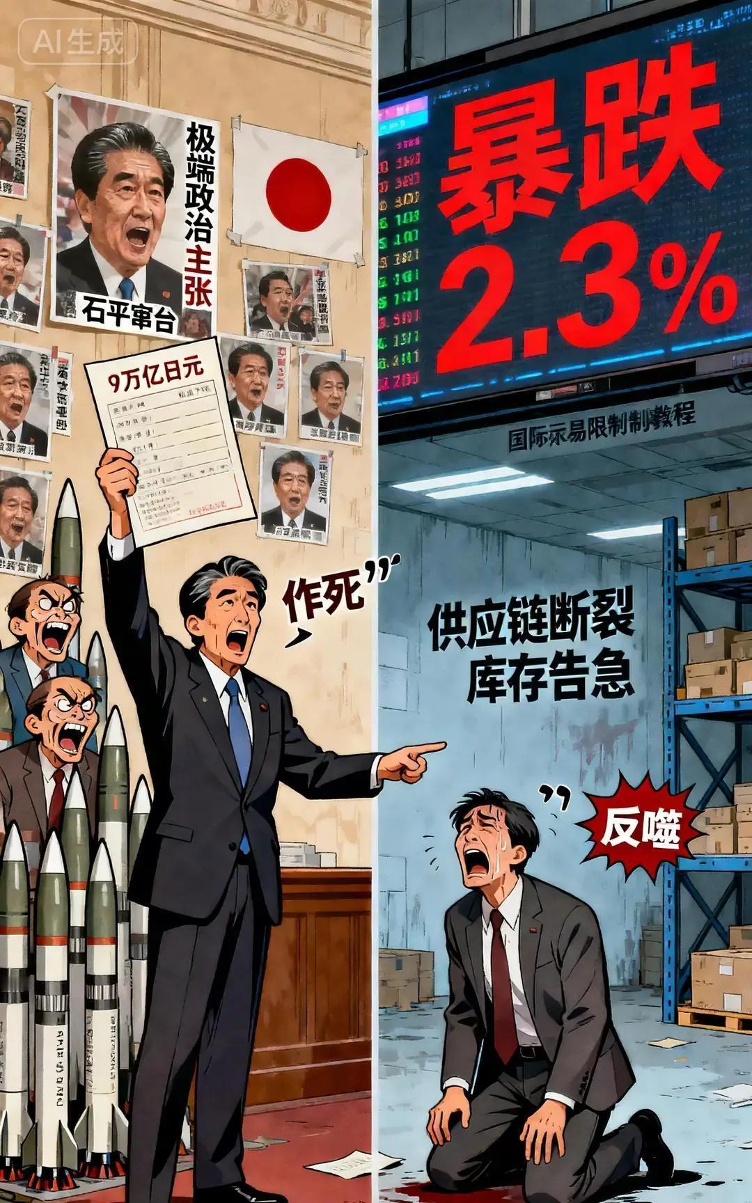 日本在对华安全政策上，正把自己推向尴尬位置。
 
中方宣布对部分两用物项实施出口