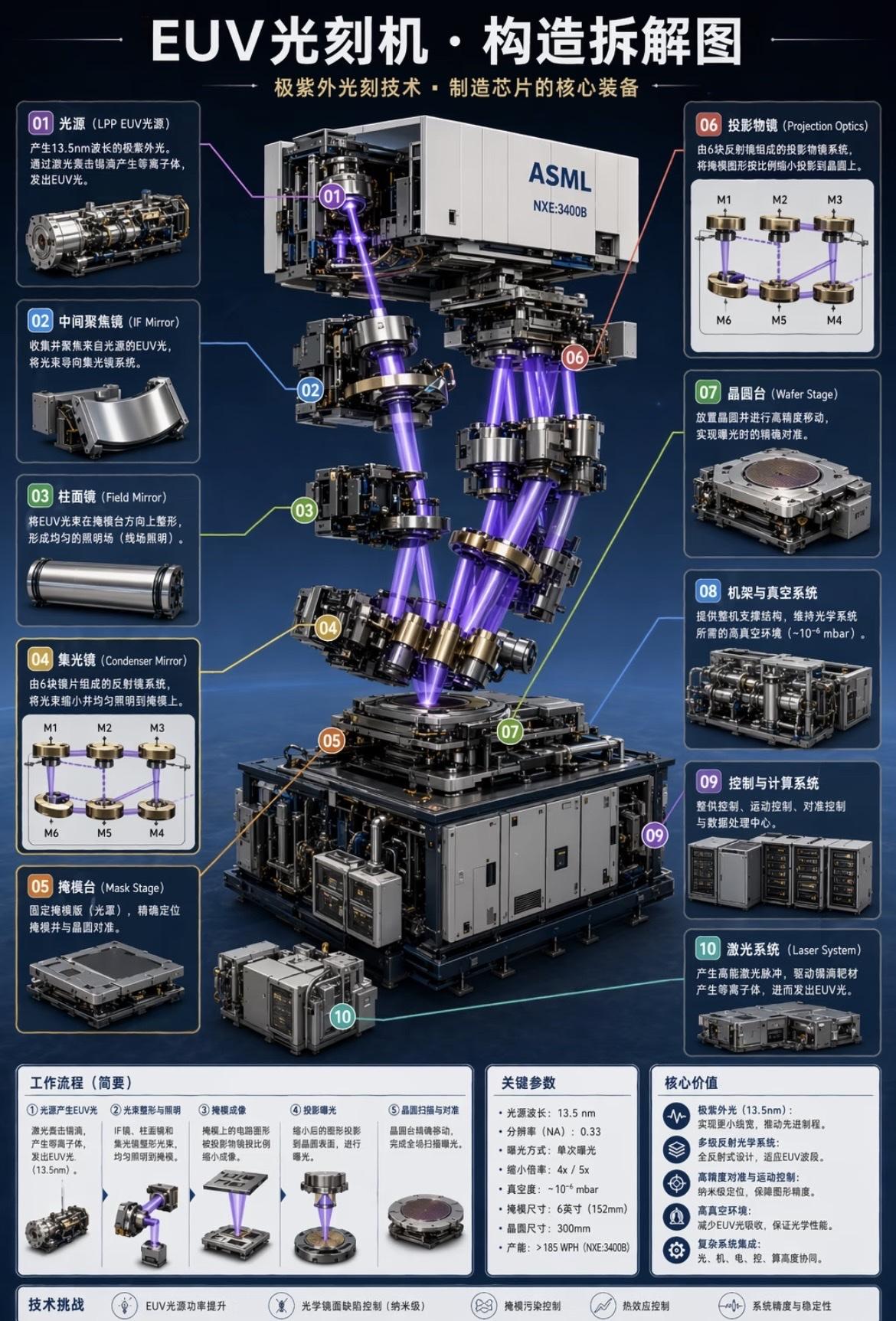 EUV光刻机拆解图