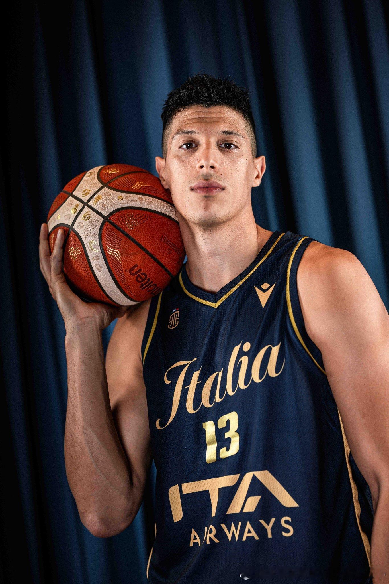 意大利男篮新版国家队球衣欧洲篮球FIBA[超话] ​​​