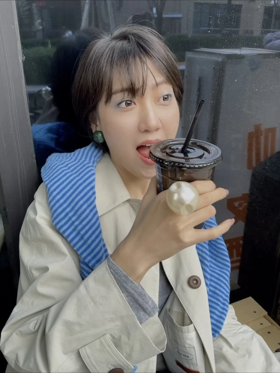 好爱今天的眼妆喂🔵👀