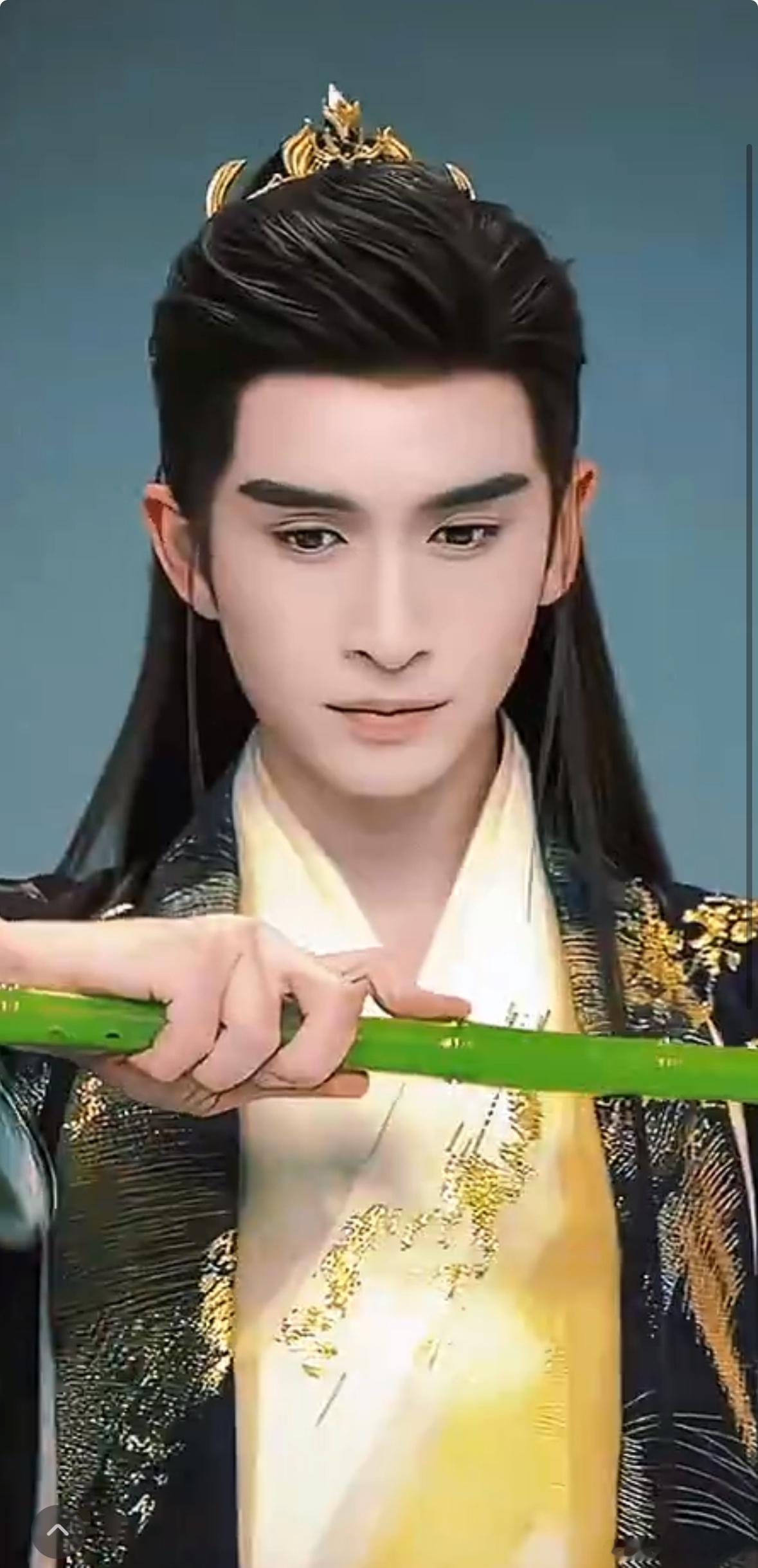 张云龙的王权弘业 妆感好重啊 磨皮高糊+浓眉眼线[疑问] ​​​