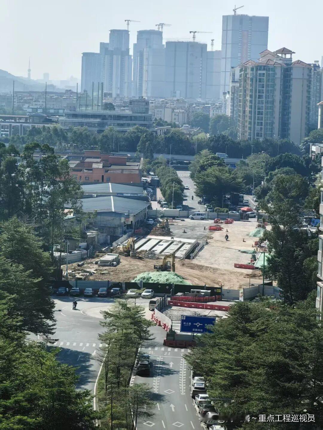 白云区新顺路南延段进度更新！
新顺路位于广州市白云区，南北走向，双向6车道。目前