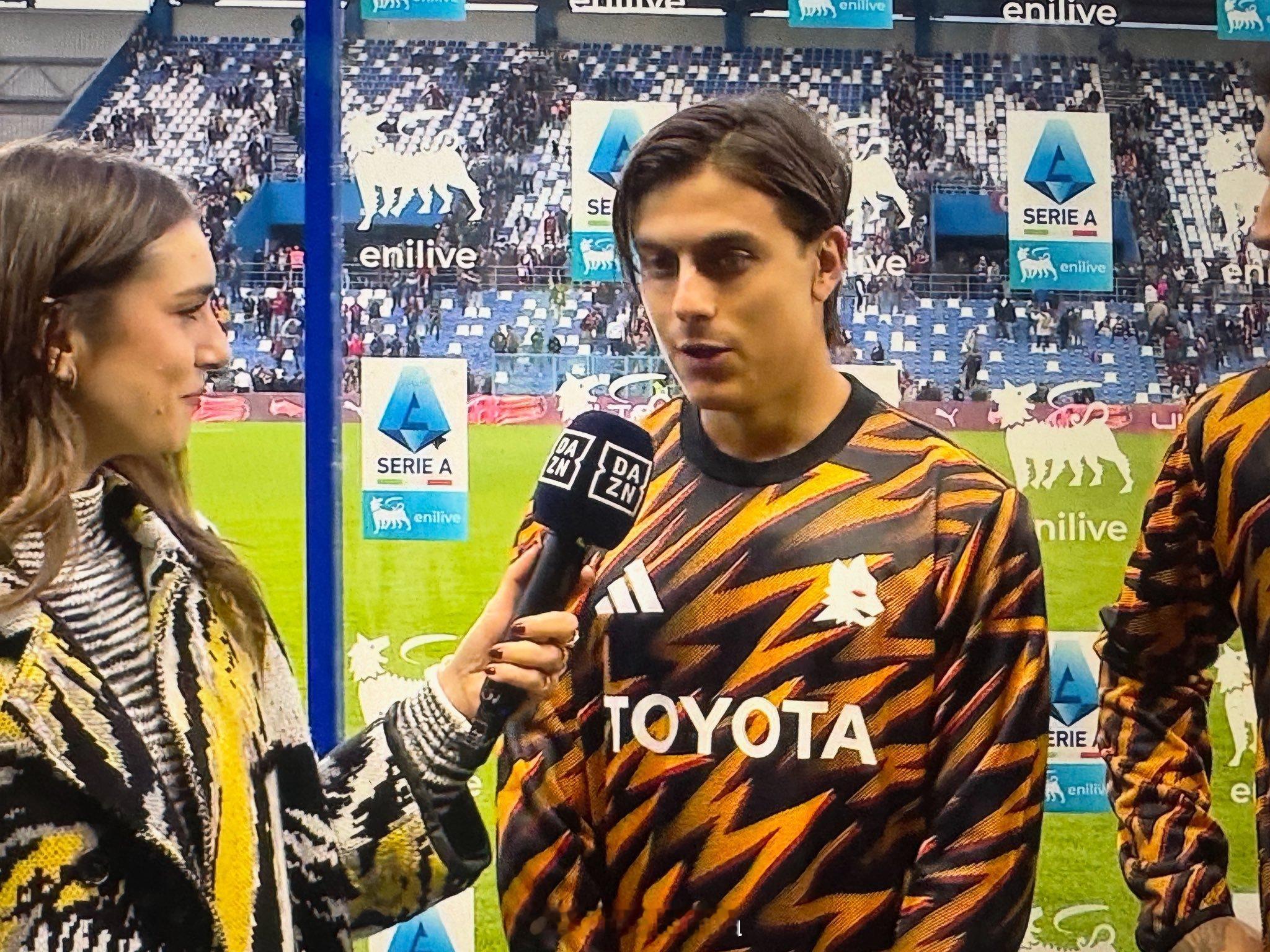 ⚽迪巴拉谈进球后庆祝动作献给将出生的宝宝👶 “我迫不及待地想这样庆祝，尤其是我