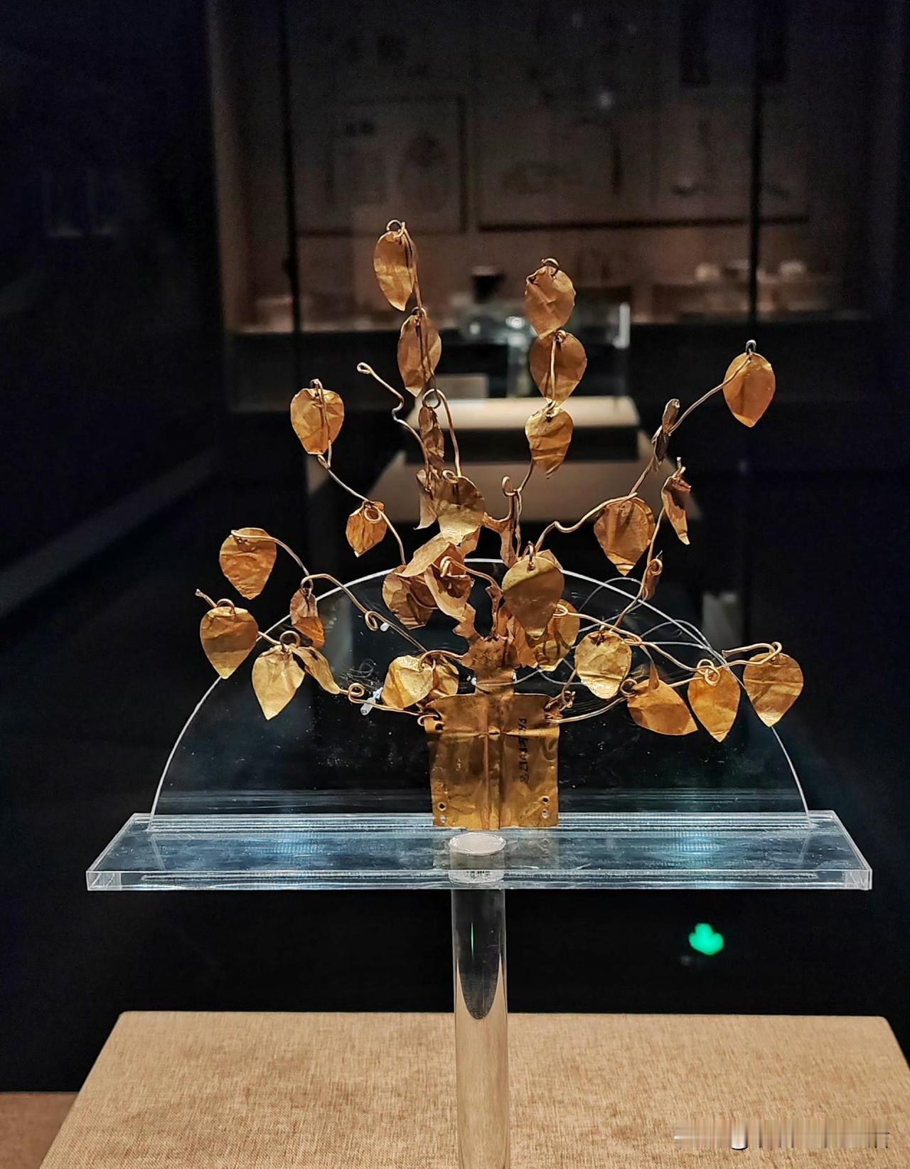 冬日的朝阳银装素裹，而朝阳博物馆却
像一本静默千年的史书，以时间为轴，
带你从红