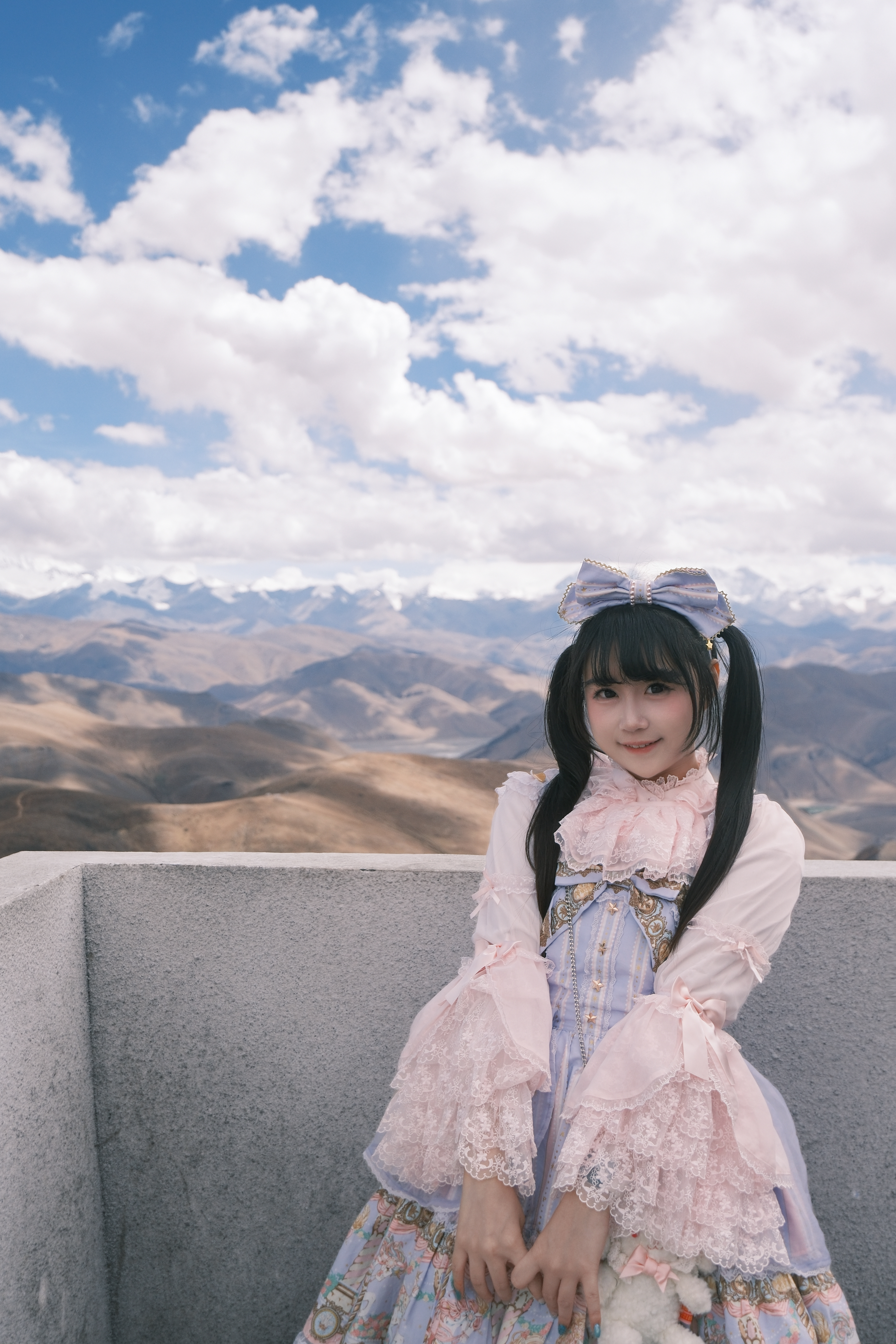 真的好喜欢穿Lolita去看风景