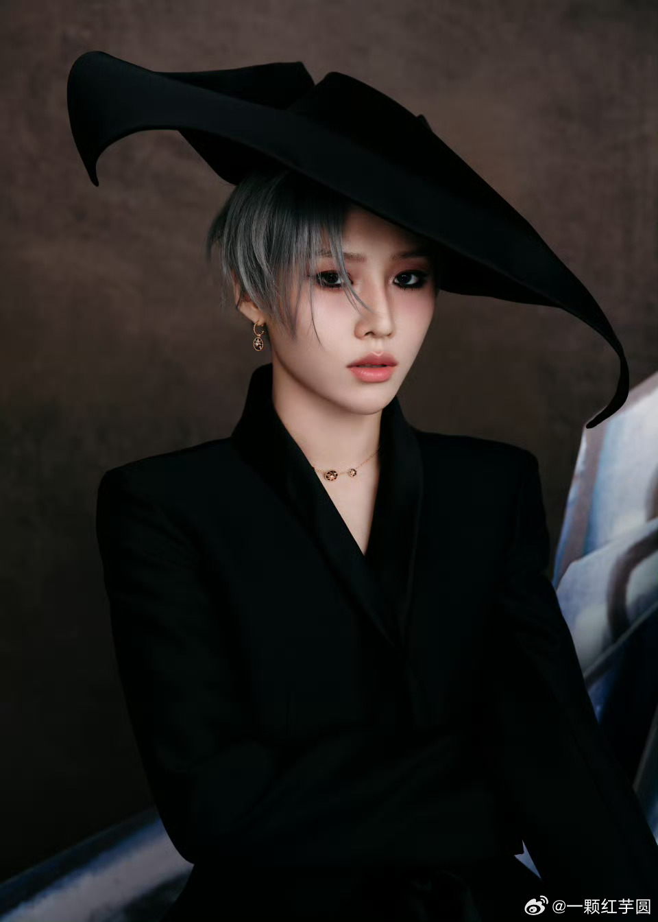 刘雨昕 微博之夜出图！优雅复古的女王大人