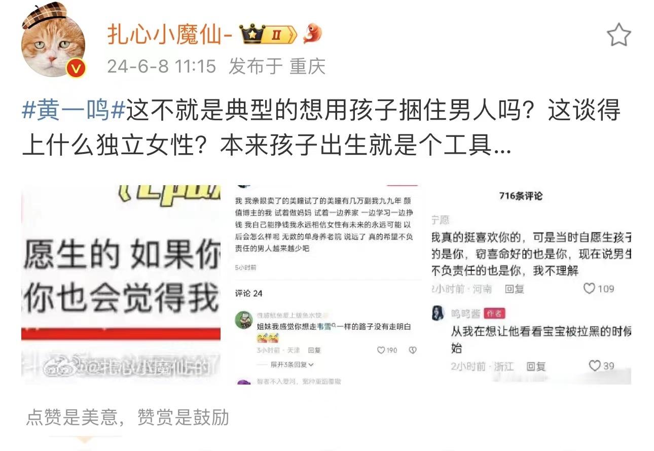 #黄一鸣王思聪的孩子##网友说黄一鸣孩子是工具#网友说黄一鸣孩子是工具，啊啊啊 