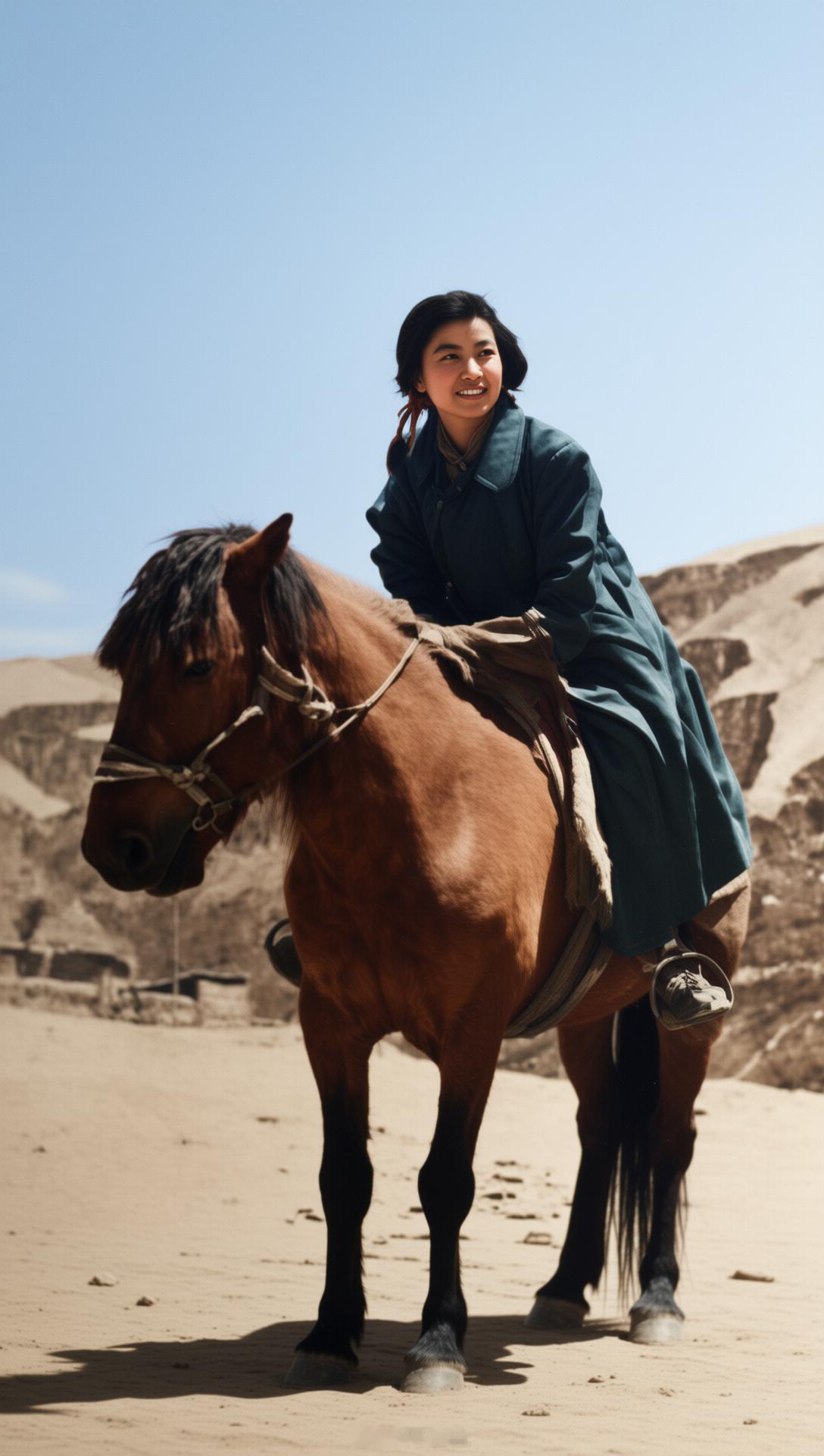 据说就是因为她骑马，撞到了周总理，害得我们敬爱的周总理胳膊受伤去苏联养病。 