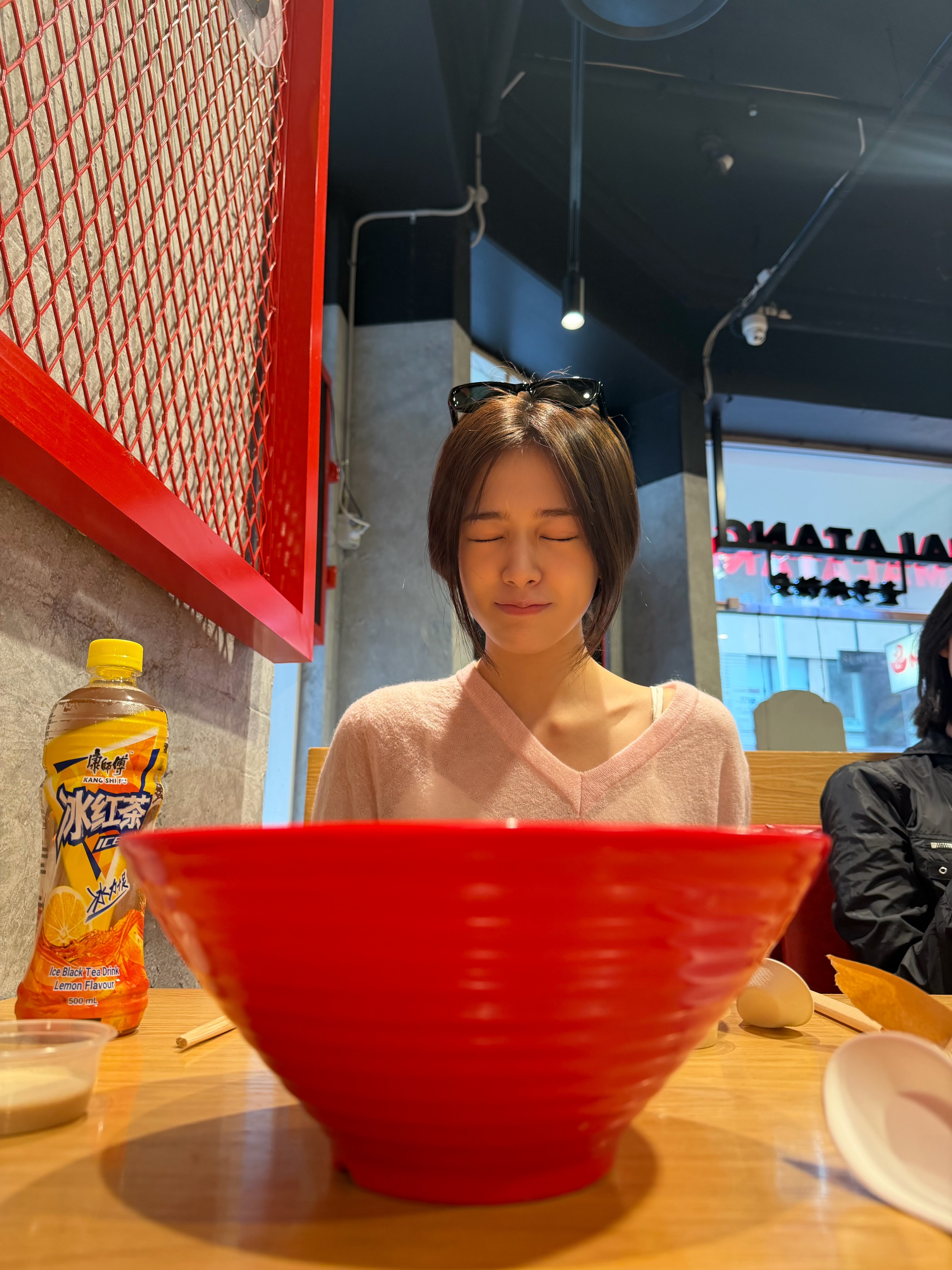 冰红茶打钱！可爱死了 