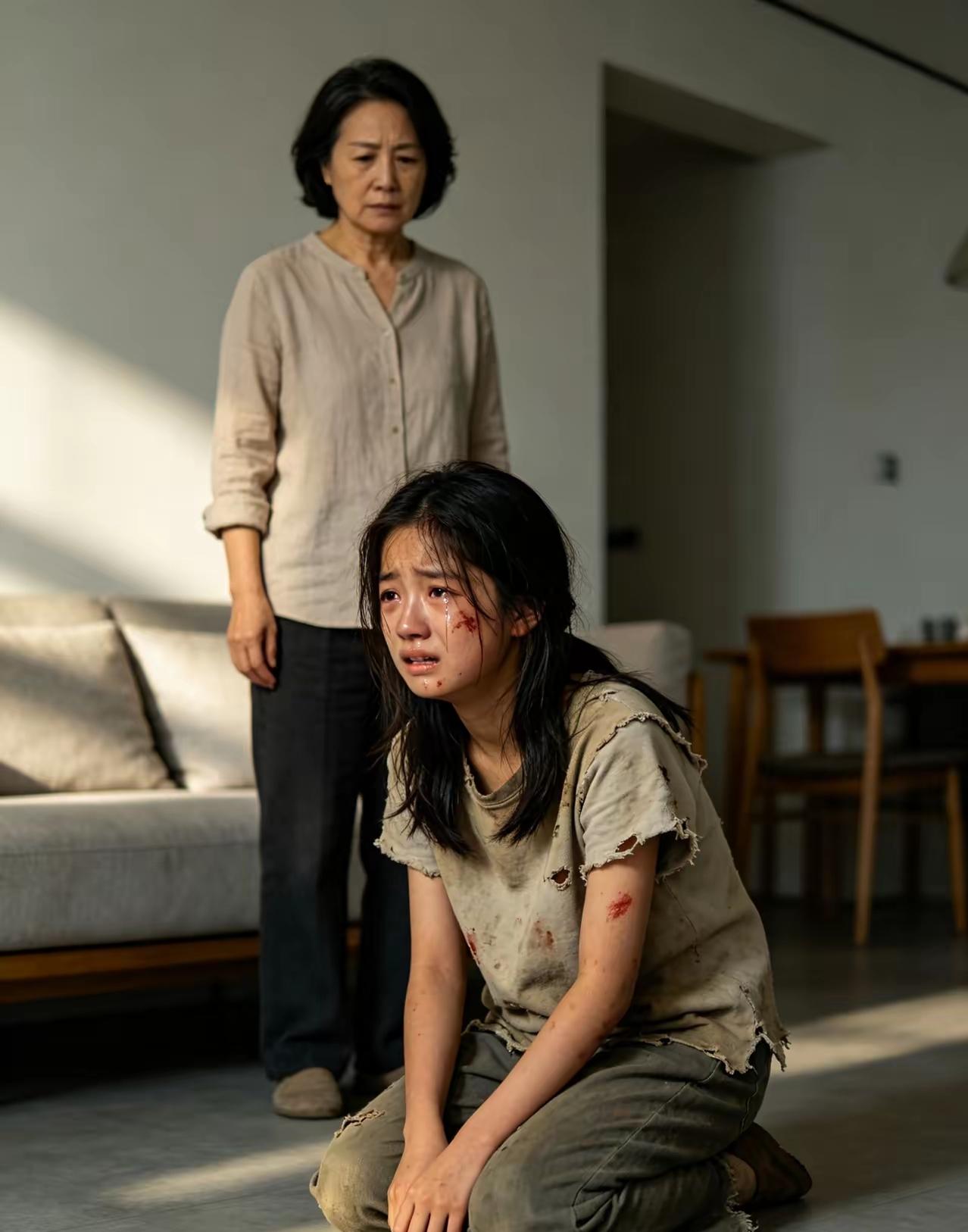 陪伴了15年的继女在高考刚结束后的第一天，就将15年前弃她而去的亲生的妈妈带回家