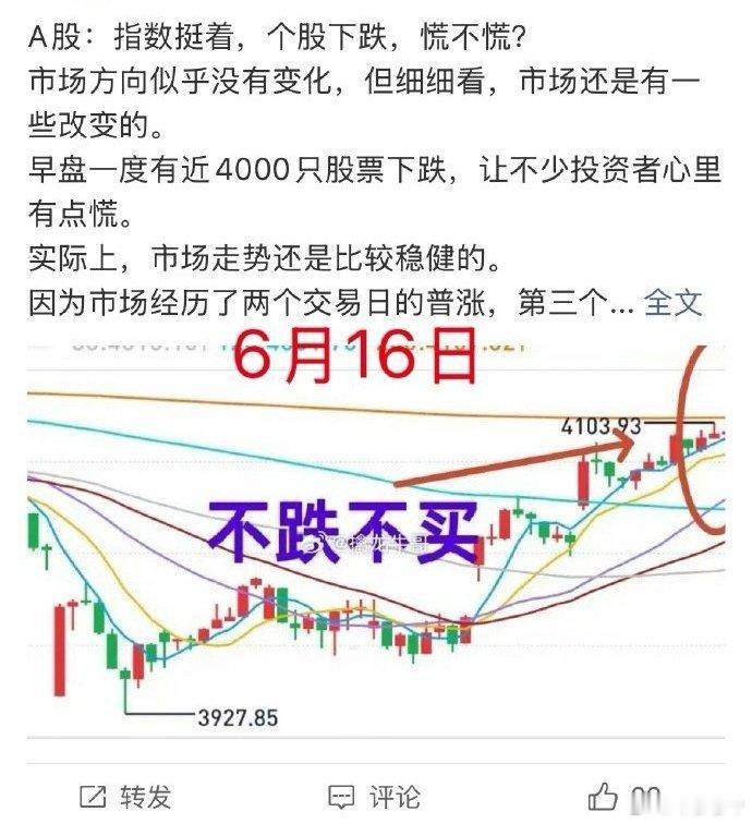 A股：市场早盘的表现，会让人想起来牛哥昨天说过的话，也会让人想起牛哥今天盘前表达