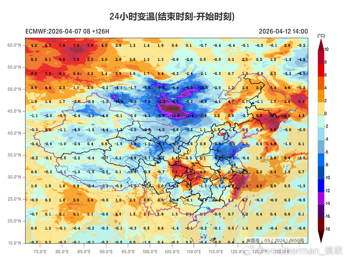 【气温波动&创新高】今天最高气温：海口38.5℃、银川26.9℃，创出今年新高。
