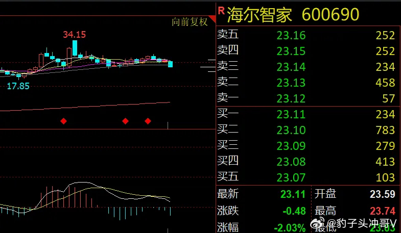 8岁被领养至加拿大又遭遗弃海尔智家30-60亿回购：以现金流为锚，用股权绑定长期