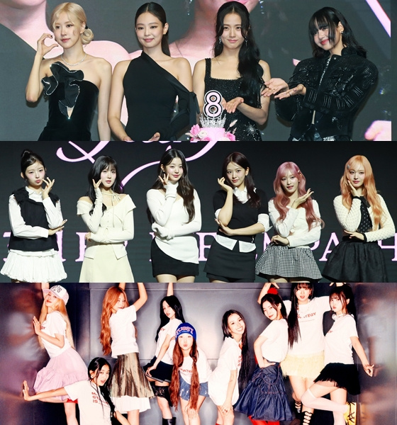 5月Kpop女团品牌评价排名1. BLACKPINK2. IVE3. TWICE