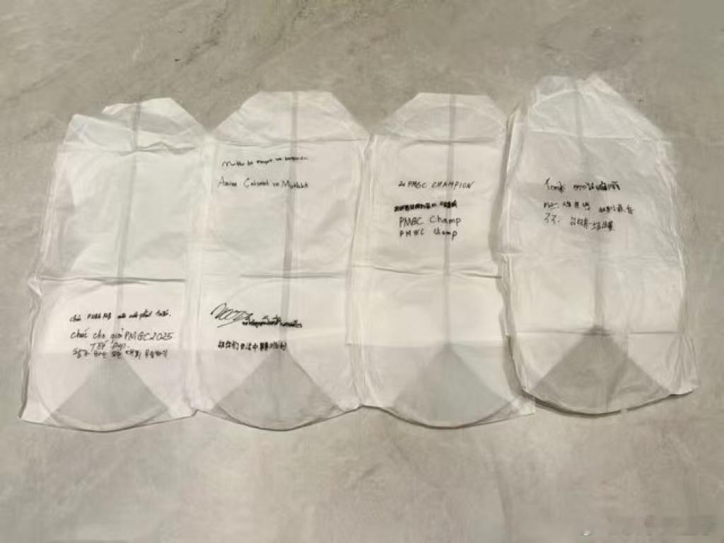 全球总决赛孔明灯祈愿 决赛在即，选手们把宣言写在孔明灯上。和平精英职业联赛