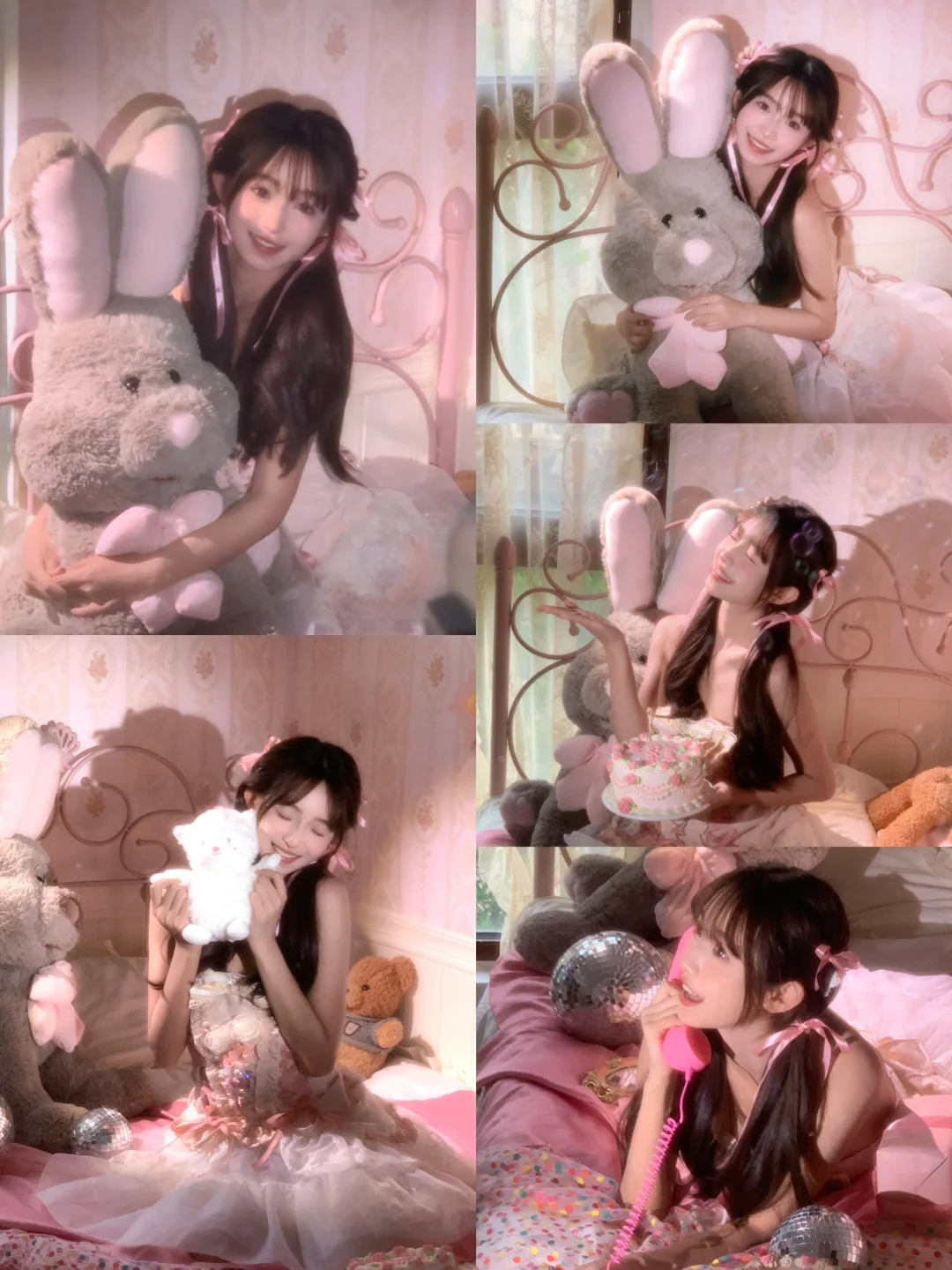 ՞⸝⸝'ᜊ'⸝⸝՞拍到了梦核感生日照🎀永远做公主