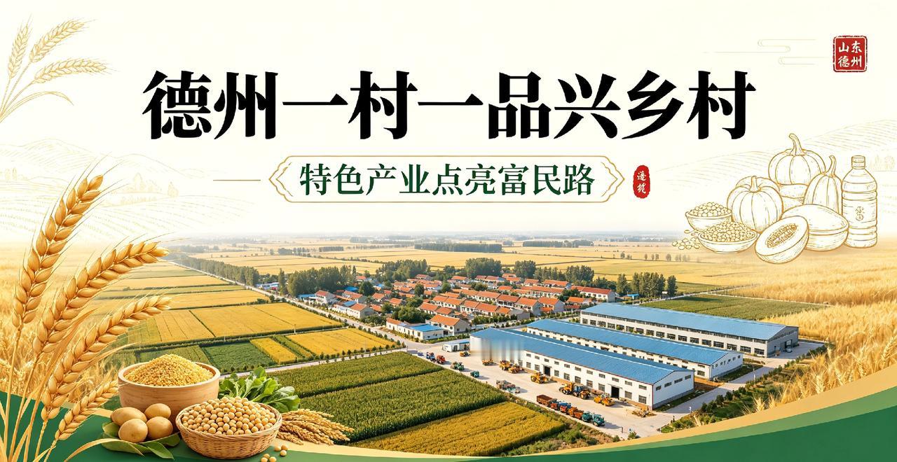 山东德州打造“一村一品”特色产业