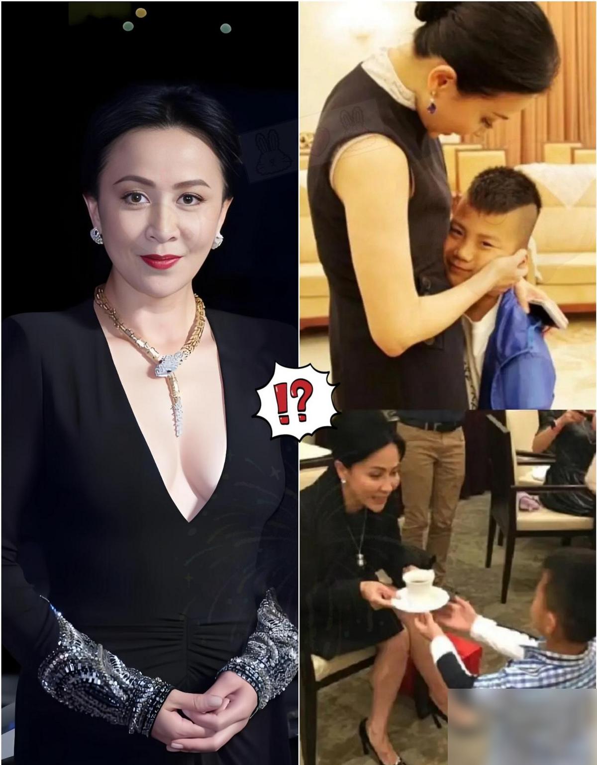 一次，胡军对膝下无子的刘嘉玲说：“姐，想要儿子么？”刘嘉玲一愣，这句玩笑，后来被
