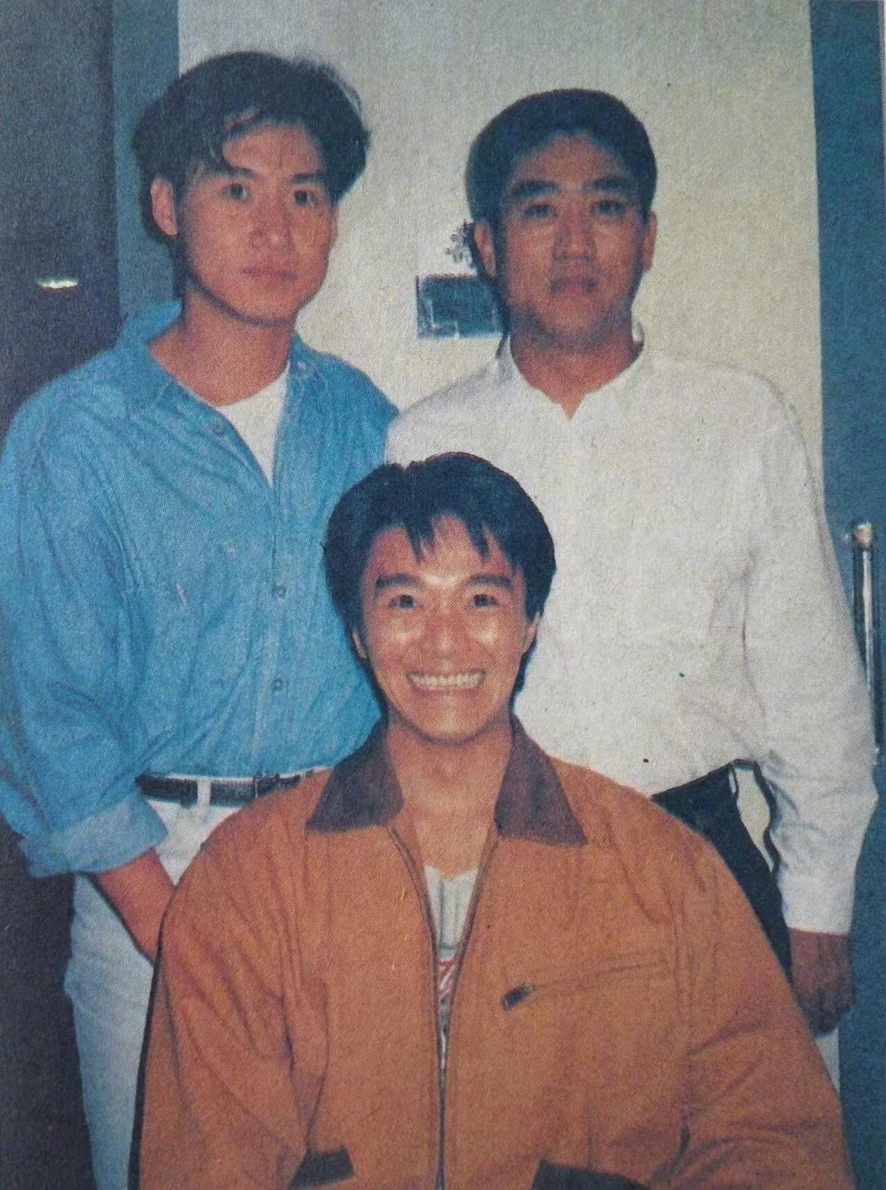 周星驰张学友珍贵合影 