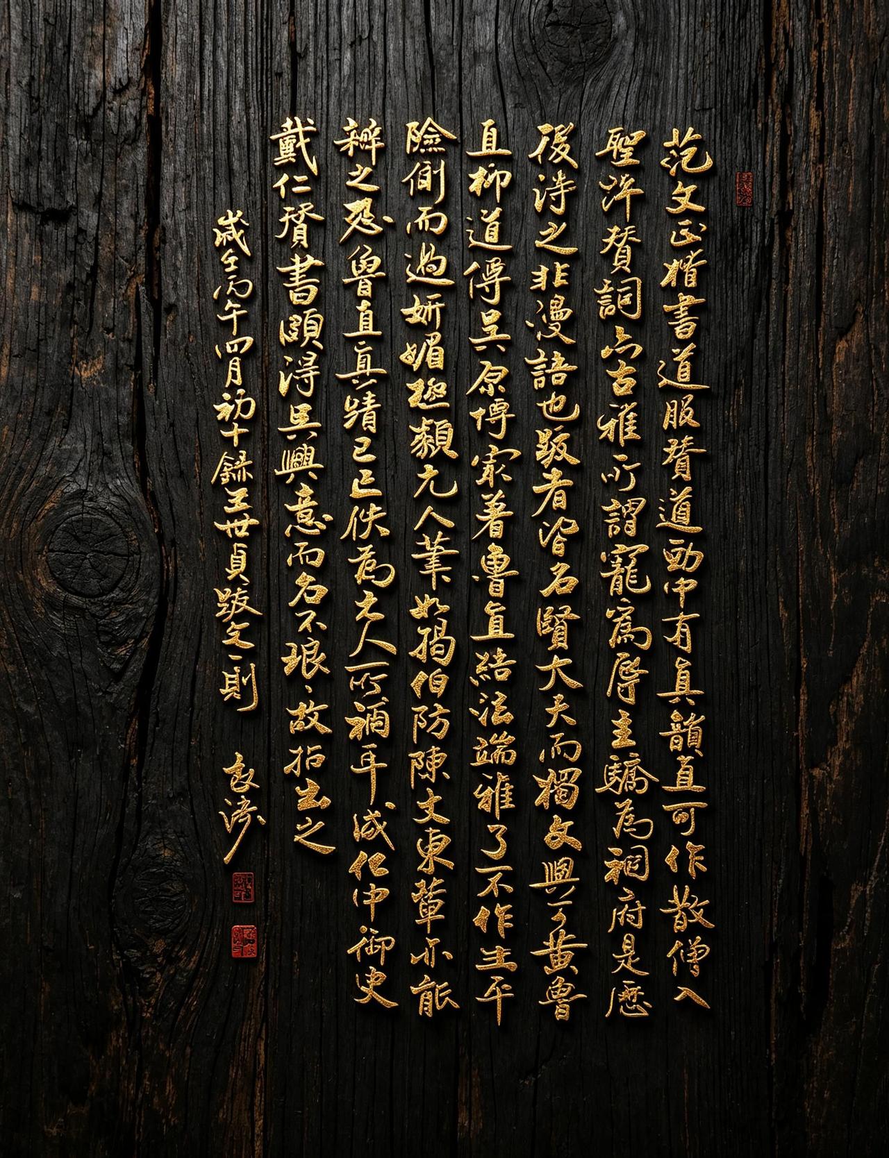 录弇州山人跋语一則。其论书重法度、尚气韵，尤得晋人三昧。此跋虽寥寥数行，而品鉴精