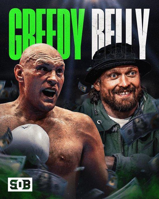 拳坛速递 奥列克桑德·乌西克（Oleksandr Usyk）表示，只要“贪吃鬼”