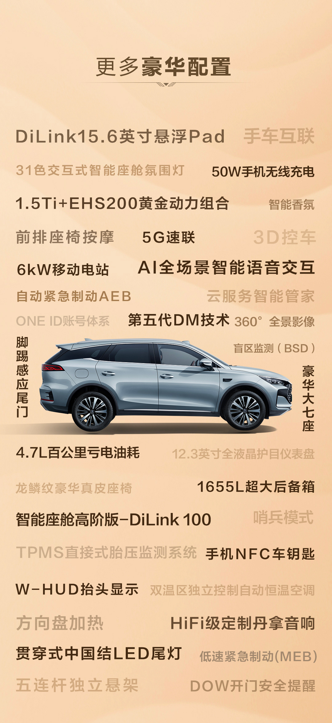 【16.98万起！比亚迪新唐DM-i车主可享“盛唐礼遇”】价格：比亚迪唐DM-i