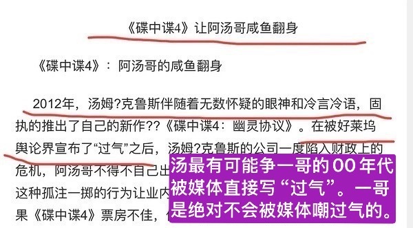 我非常客观、公正地提问：请问汤姆克鲁斯到底哪一年做过好莱坞一哥？已知这几个年代的
