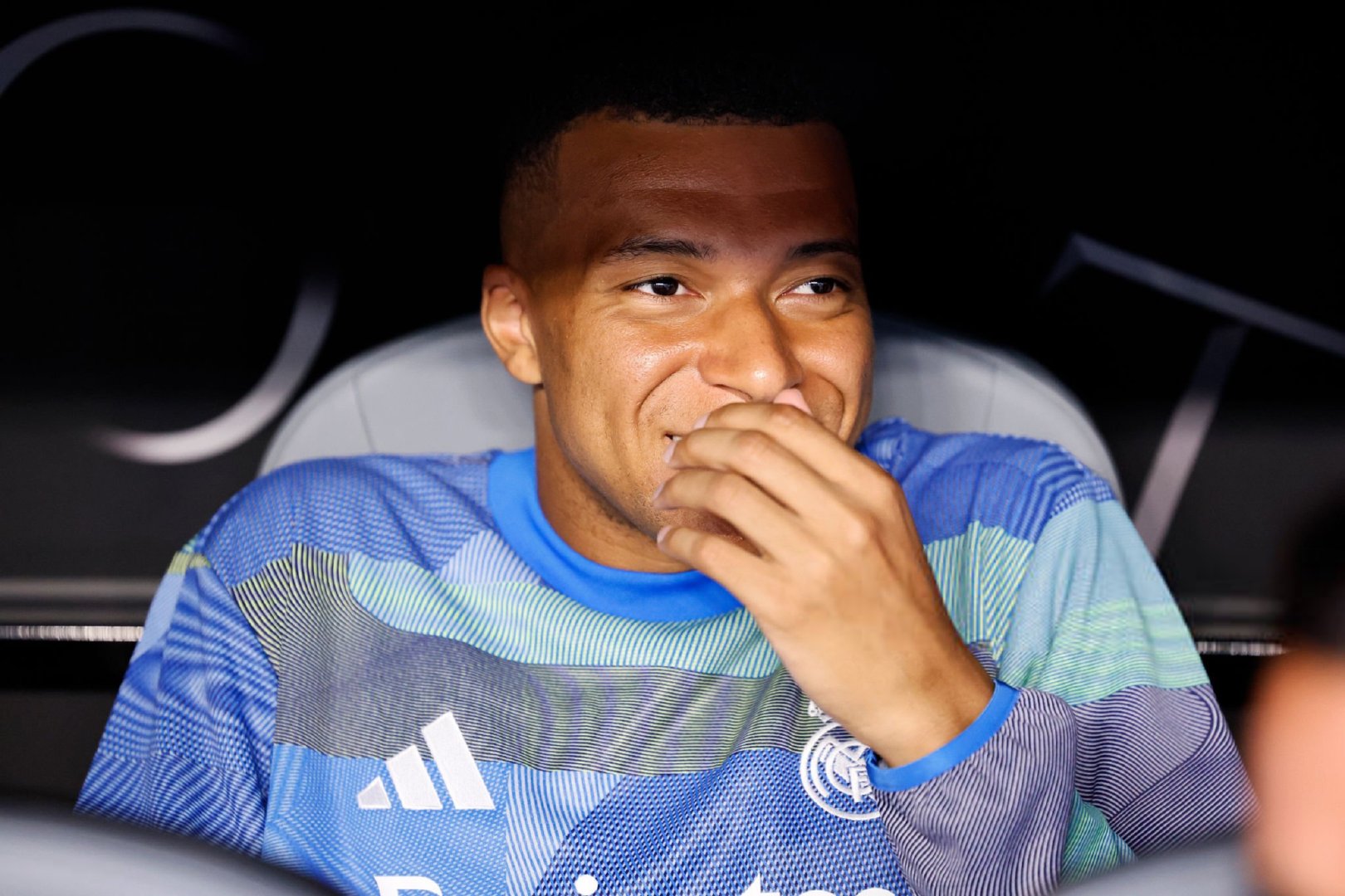 姆巴佩在替补席。2025世俱杯皇马vs尤文图斯halamadrid ​​​​