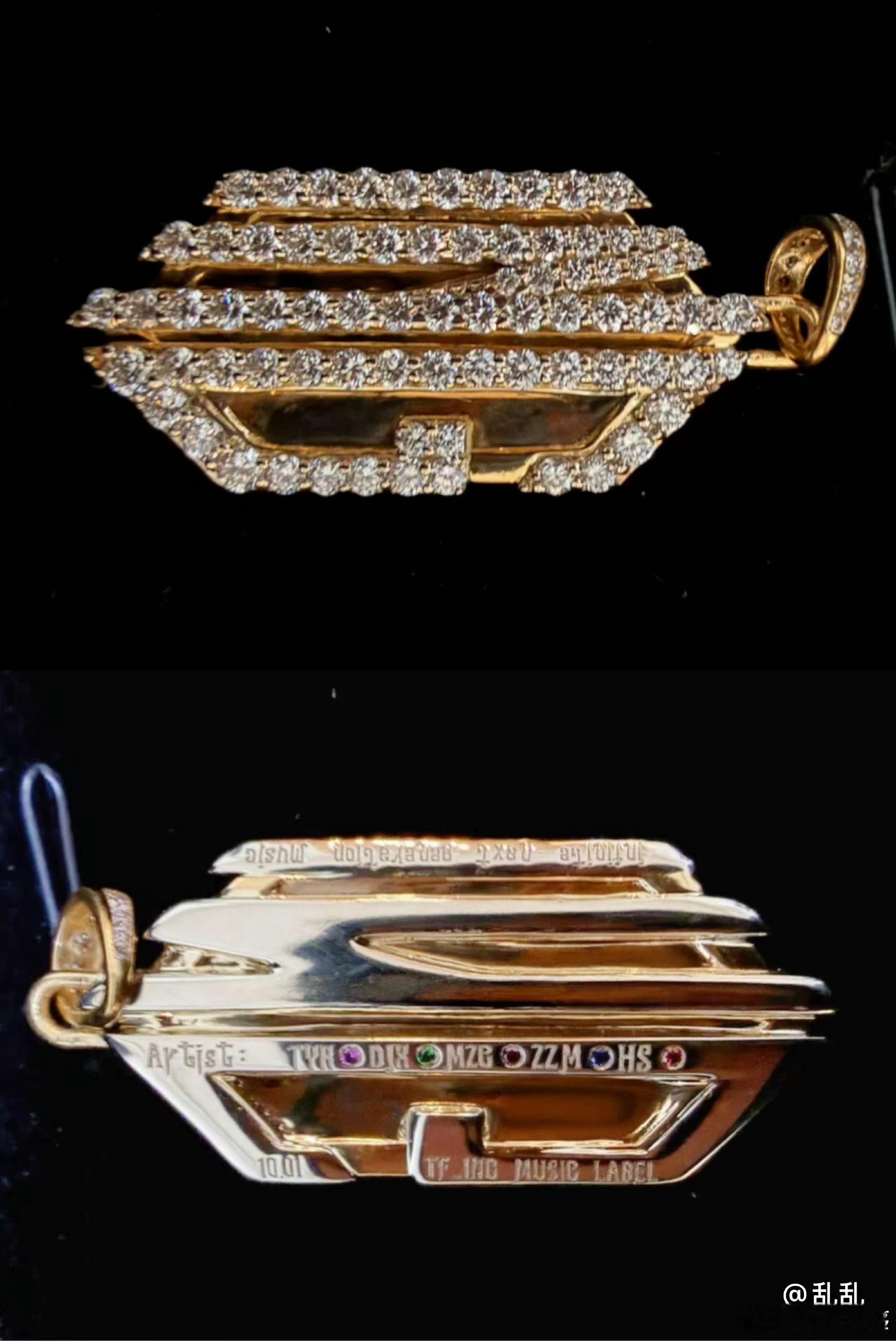 穆祉丞发的是什么妈呀这大金标 