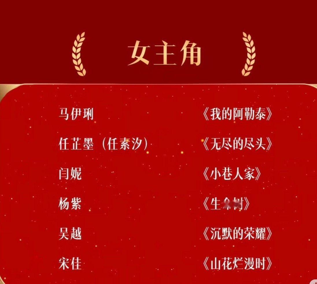 任素汐现实演技获金鹰认可平凡角色迸发大力量?《无尽的尽头》表现亮眼，任素汐喜提金