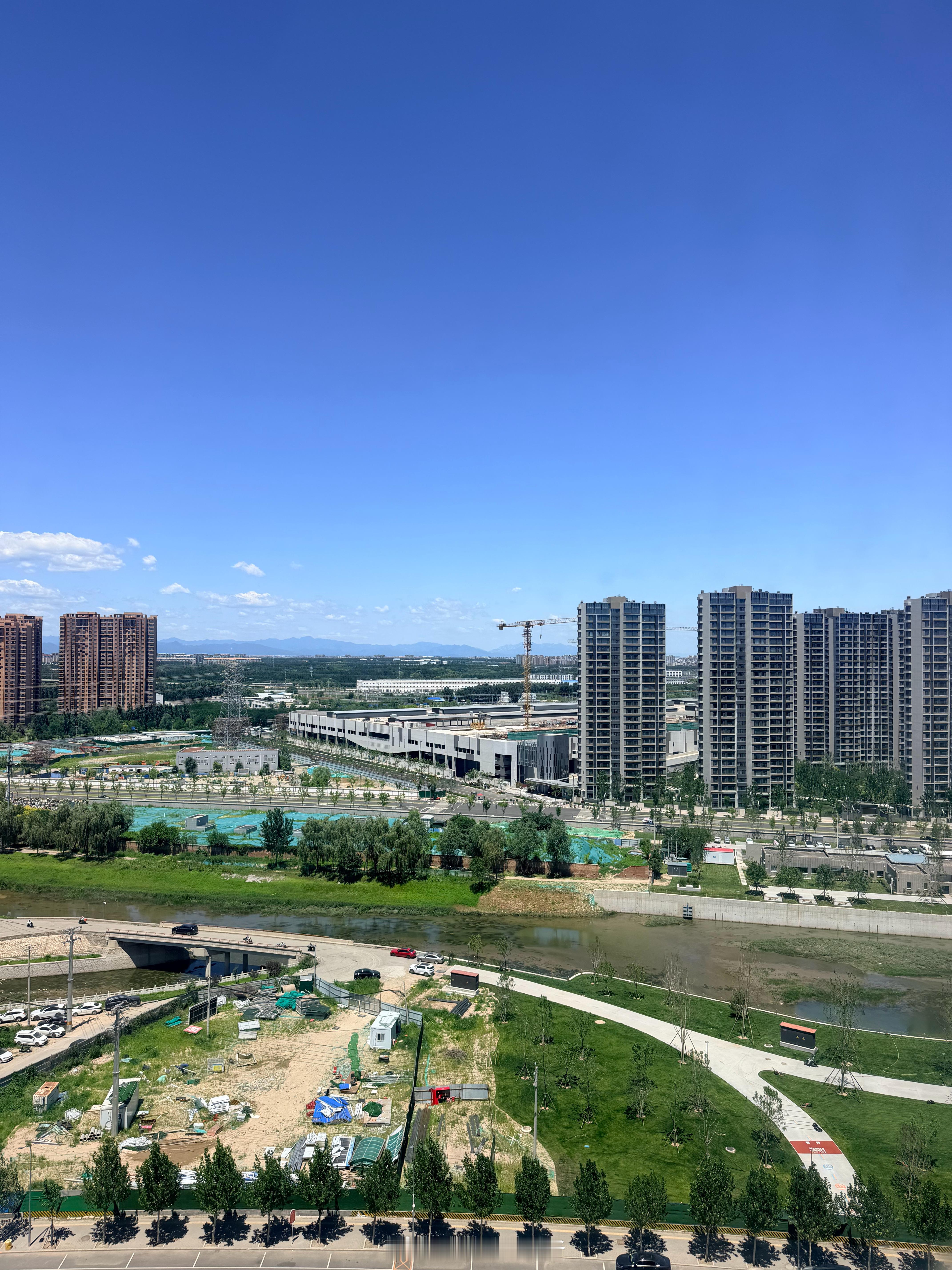 北京好天气却要飞郑州了