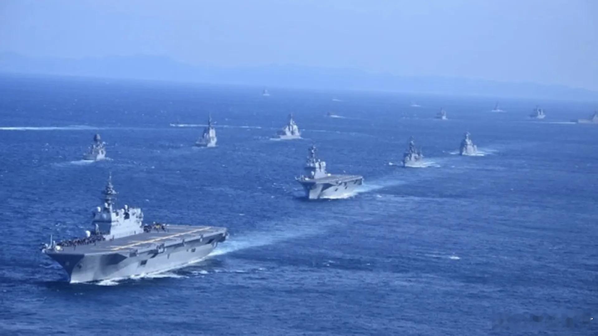 日本战舰吨位超72万吨，一旦未来爆发战争，会对中国下狠手吗？ 日本最近几年在军事