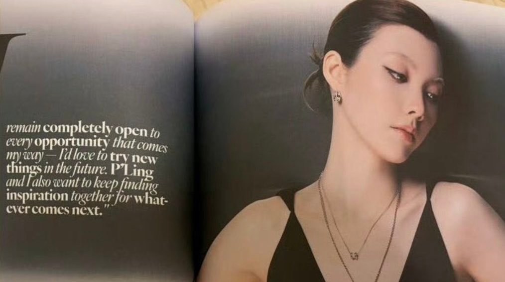 “始终对生活中出现的每一个机会保持开放，未来想尝试新事物（P'Ling和我）想要