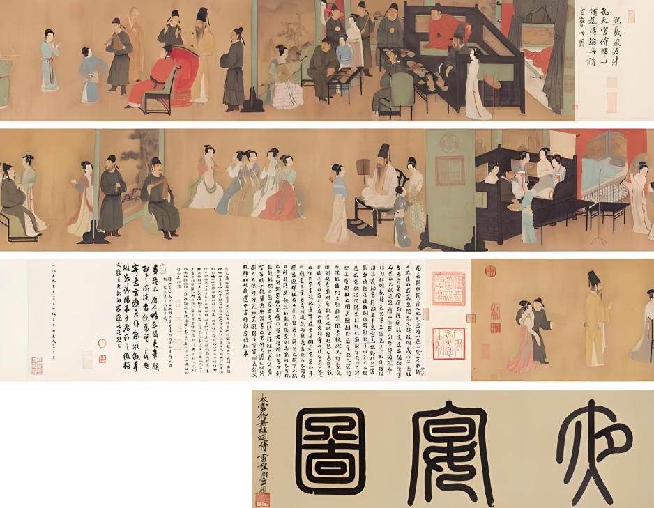 《韩熙载夜宴图》这幅画，如果你看的足够仔细，会发现在满堂的欢歌笑语中，那个本该是