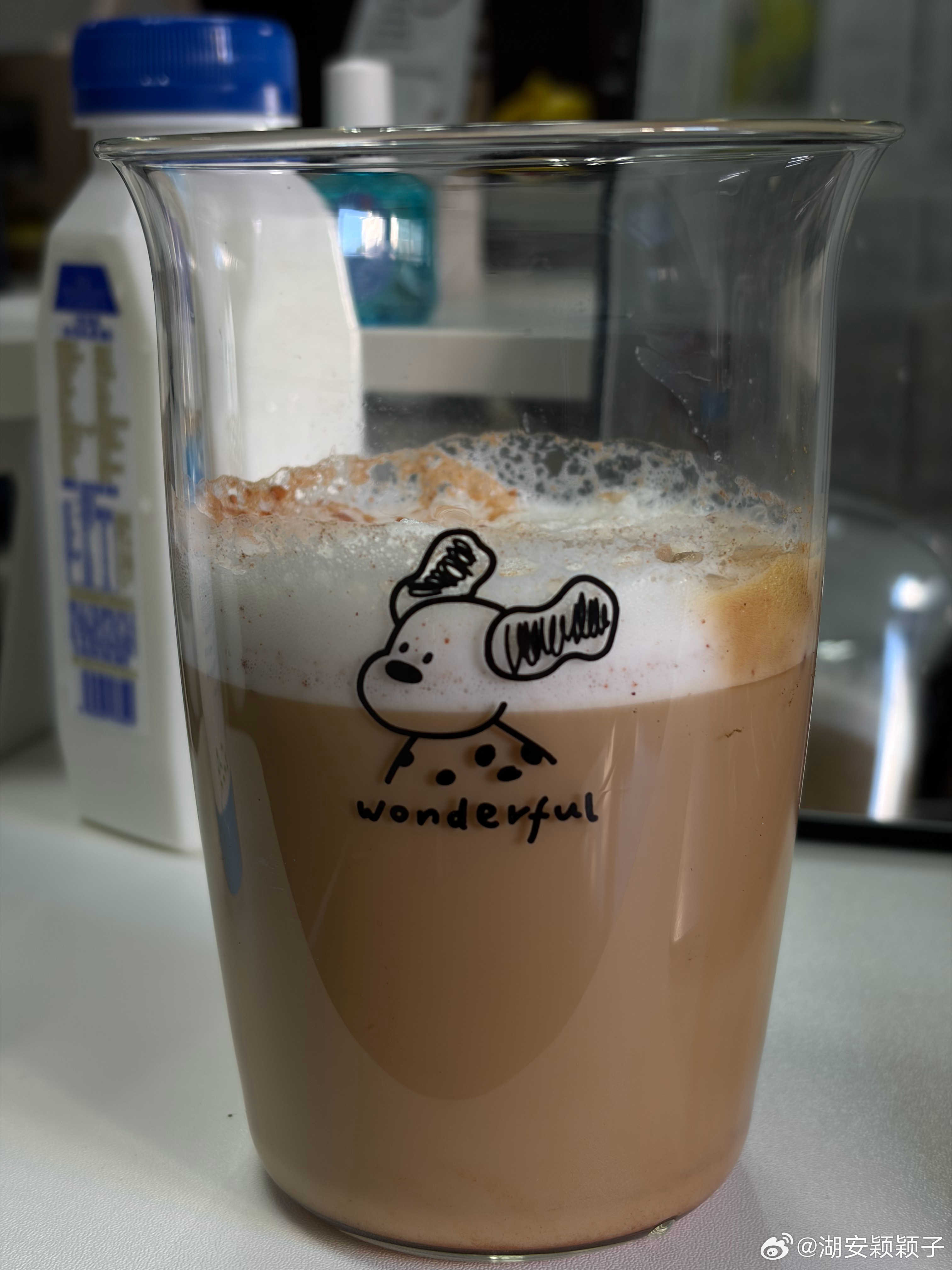 自制肉桂拿铁 