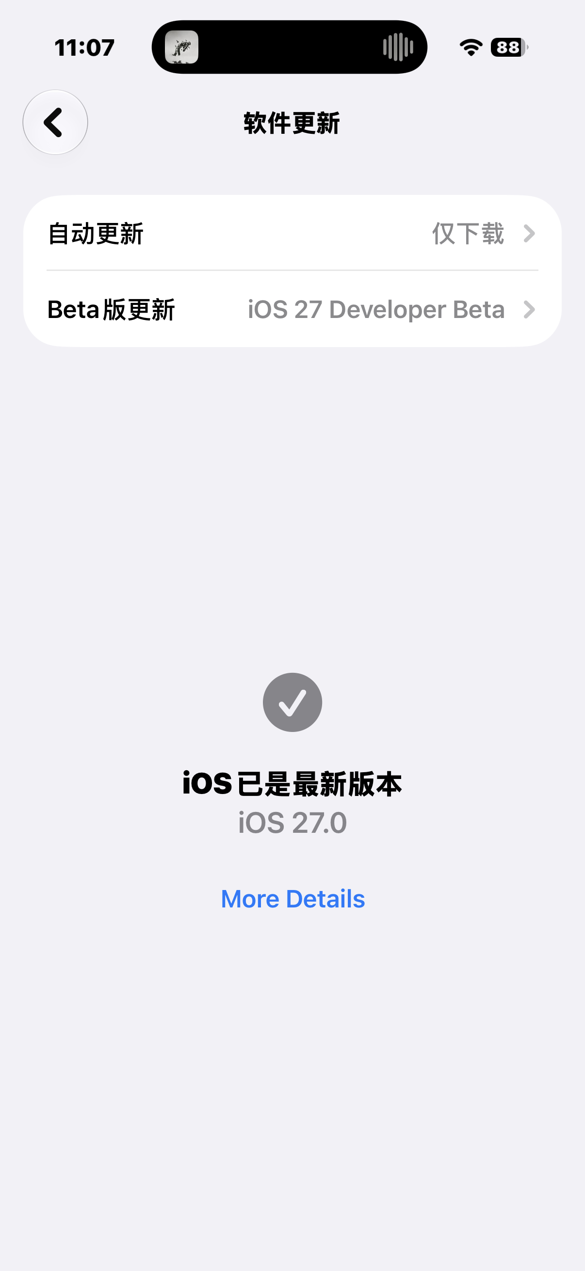 最近用用iPhone ，今年这个开发者预览版也太稳定了，感觉比我去年刚拿到iPh
