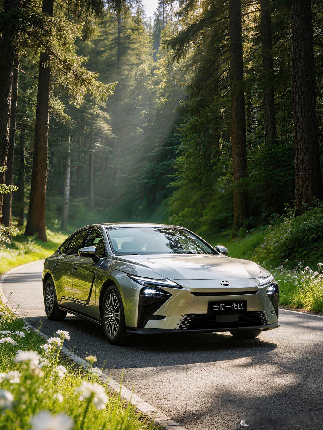 全新雷克萨斯ES售价29.99W就一款车型叫300h 2.0L混动我赌5个月降5