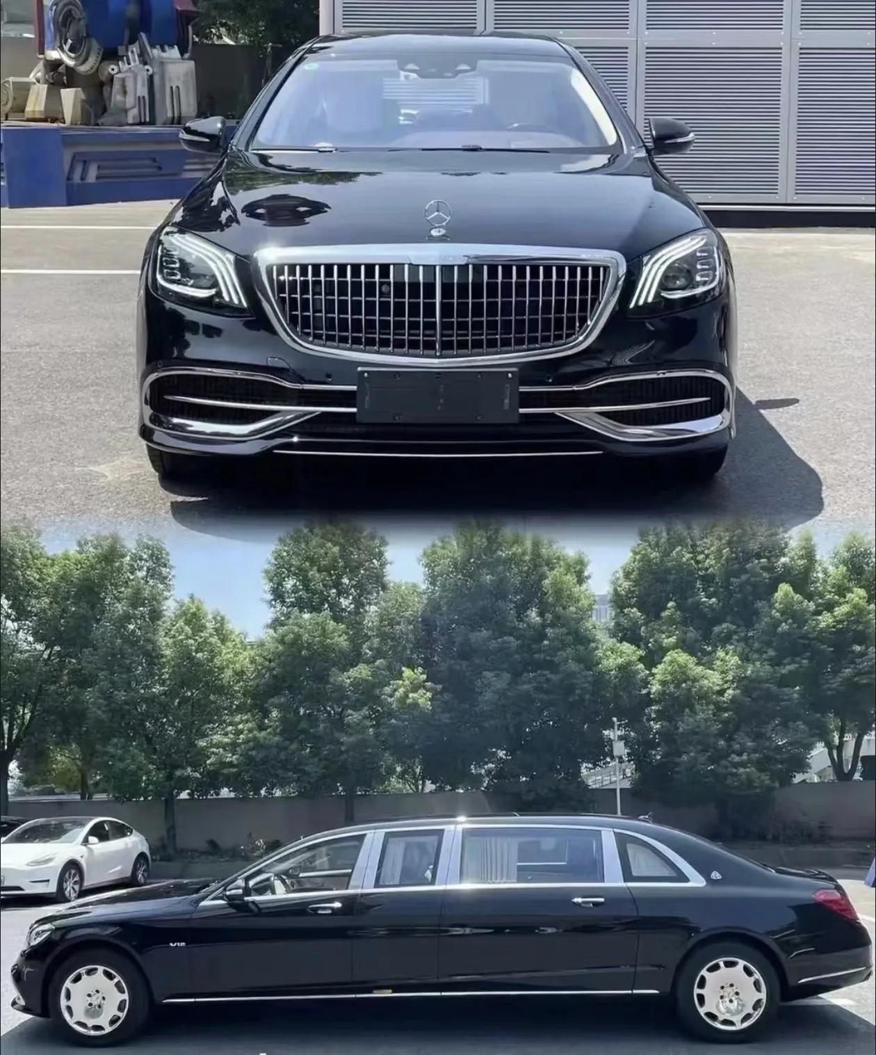 可以带保镖和秘书的传奇神车！迈巴赫S680普尔曼(2020年 黄牌)真正的陆地头