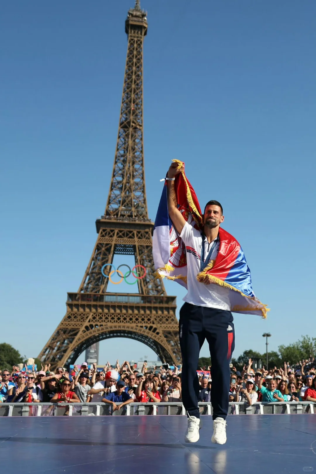 小德！获得奥运会金牌！