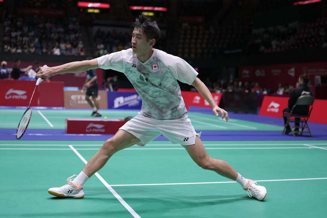 赖浩俊🇨🇦 16-21、23-21、21-7 🇯🇵田中涌士下轮：安东森?