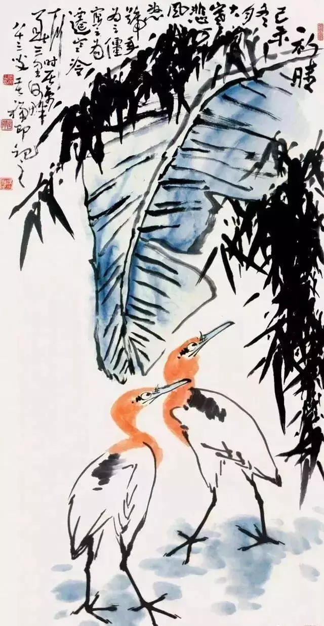 李苦禅（1899- 1983），生于山东省高唐县贫苦农家，自幼受到家乡传统文化之