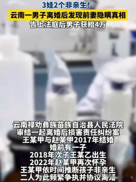 云南，王某甲和赵某甲结婚后育有一子，后来，又生了小儿子王某乙后，赵某甲再次怀孕，