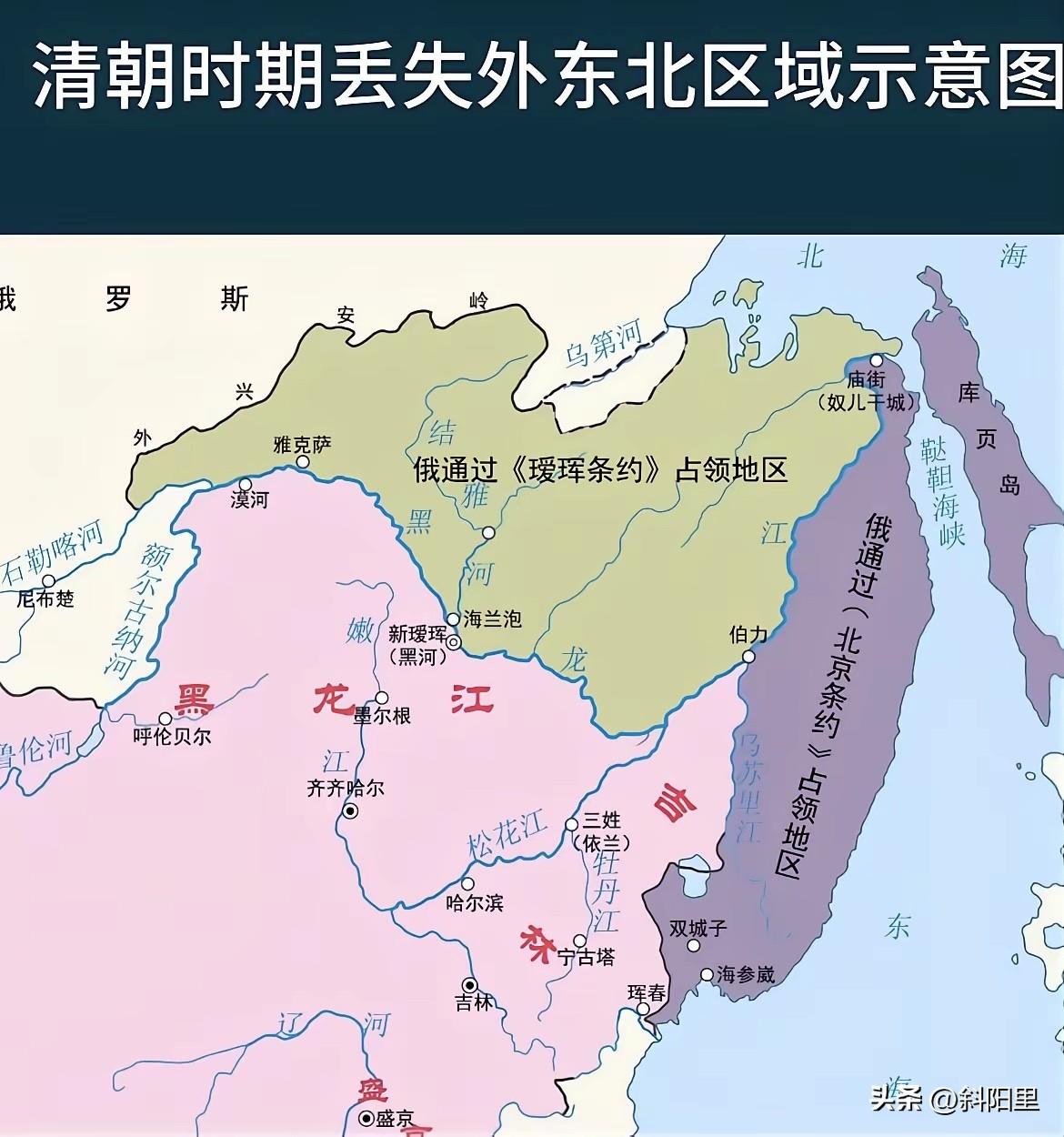 看着这图真的挺吉林可惜，错失了这么好的海岸。如果吉林能够拥有图们江出海口及之前的