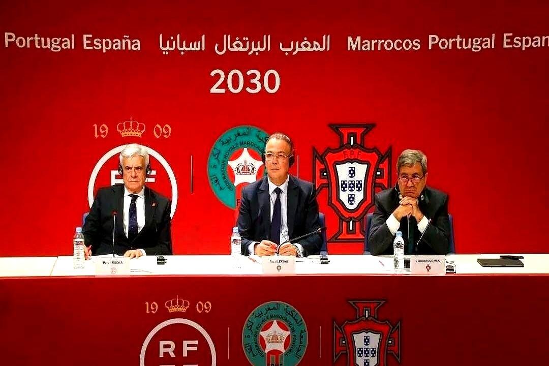 主席看着大家没缓过神，又扔出一个“炸弹”。

先是2030年世界杯，西班牙、葡萄