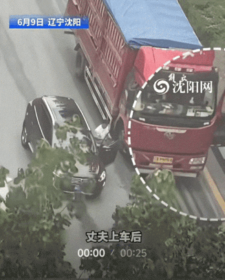 辽宁沈阳，正在上班的男子突然听到楼下传来争吵声，于是男子好奇走到窗边查看，这一看