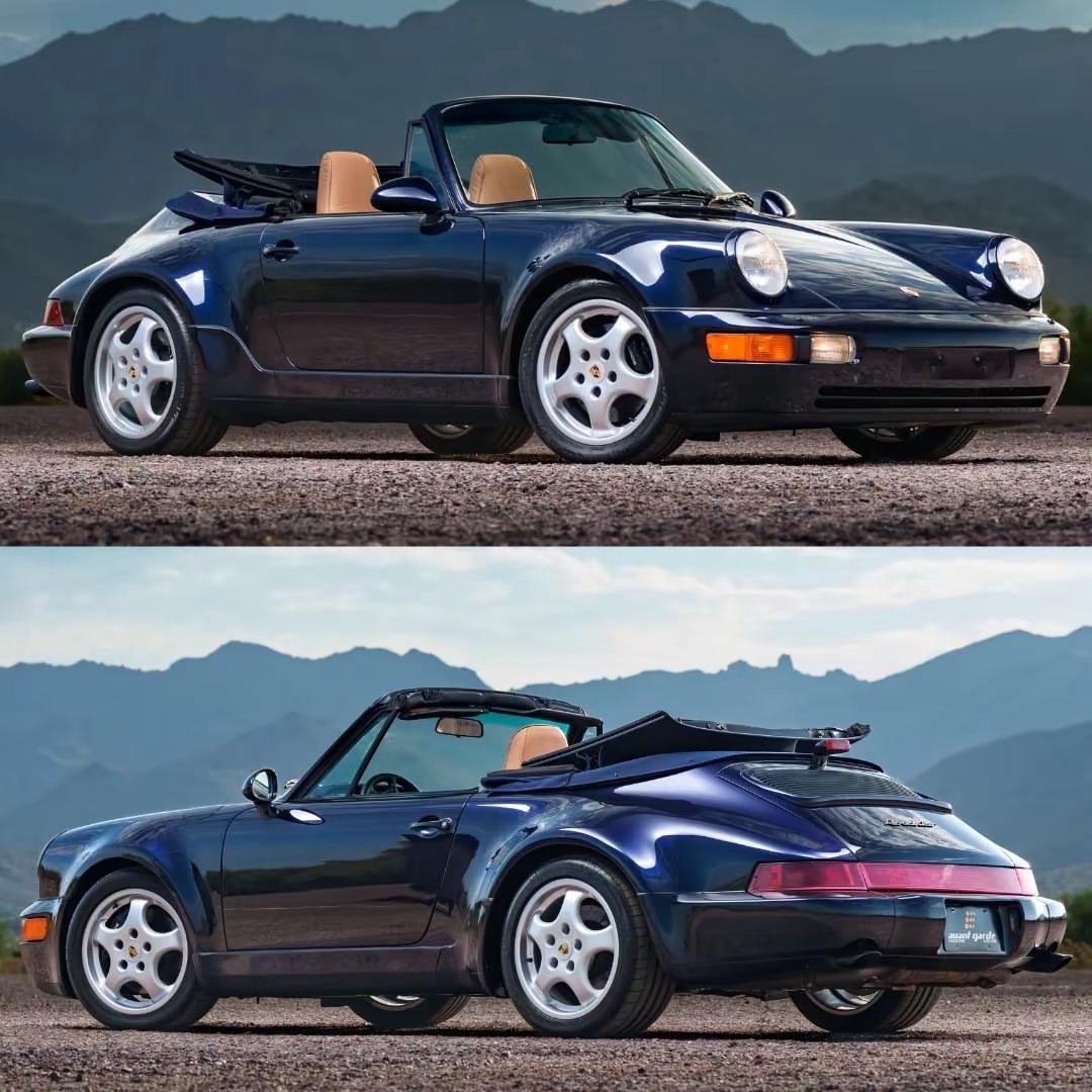 1992 年的 Porsche 911 America Roadster，是为纪