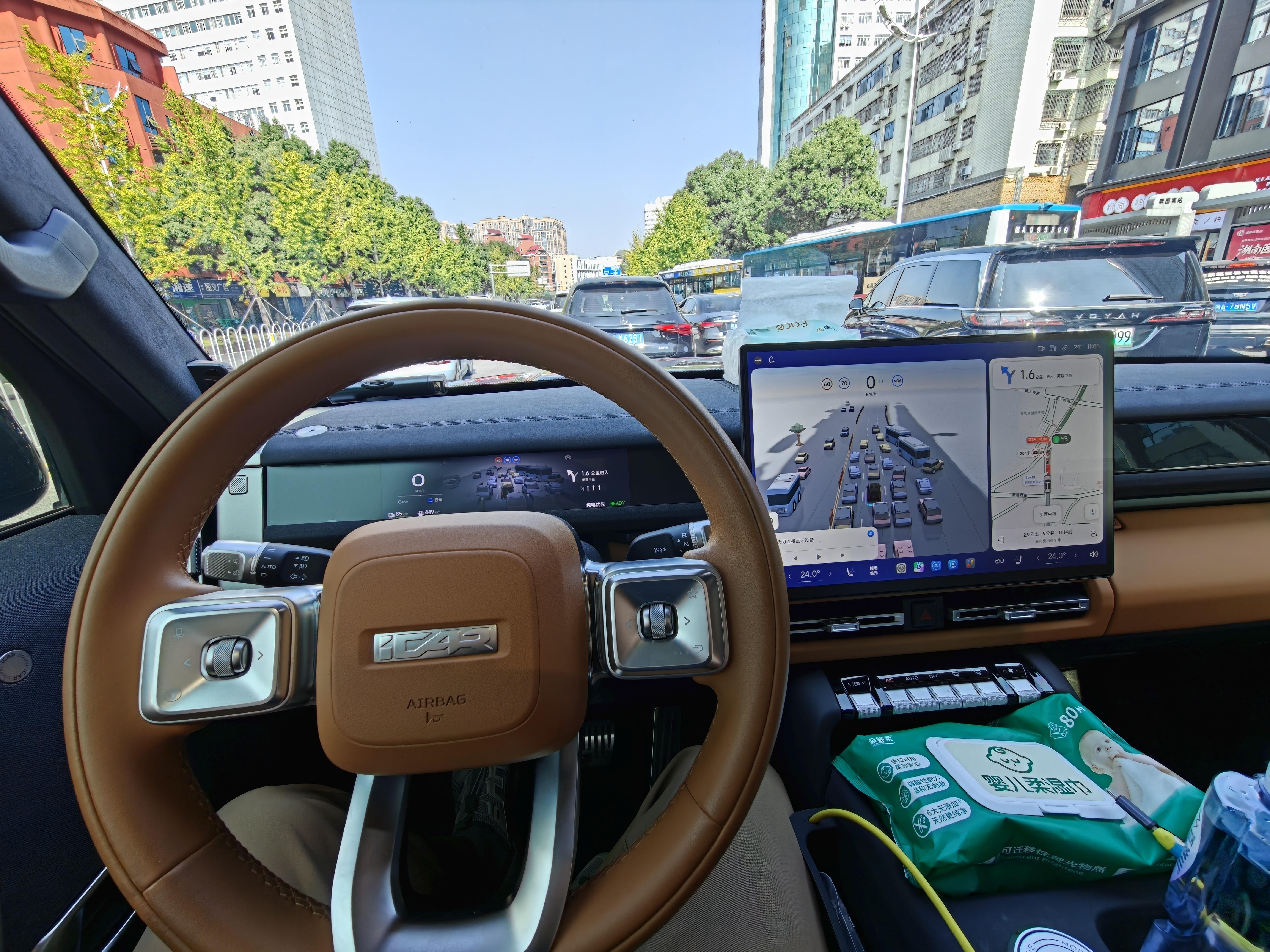 也是开上HSD V2.1了，长沙这地方，即便再也安心感，VRU不怕你、贴着你，你