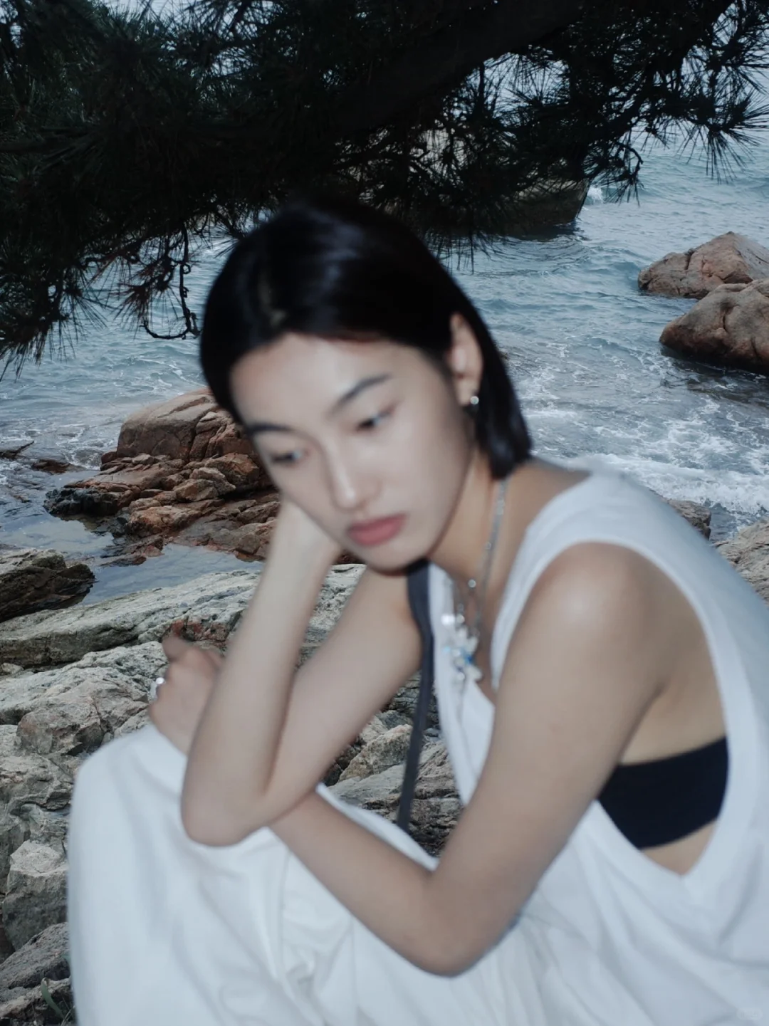 阴天的崂山也不错